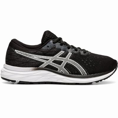 Asics Gel-Excite 7 GS - Lasten Juoksukengät - Mustat/Valkoinen